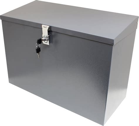 container store steel box|large lockable metal boxes.